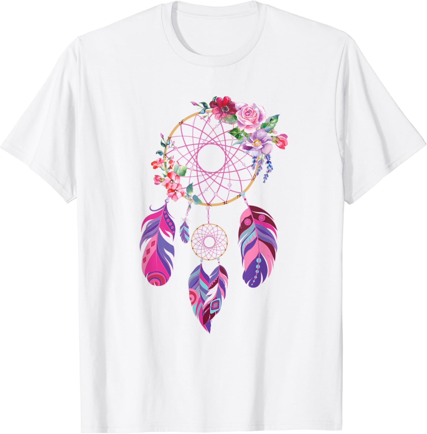 Dreamcatcher Shirt For Girls Women Gift Boho Dream Catcher TShirt Amazon.co.uk Clothing